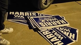 Tracking device leads Missouri woman to dozens of missing Harris-Walz yard signs