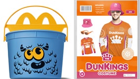 Halloween returns with McDonald’s Boo Buckets, Dunkin' tracksuits