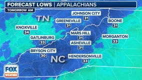 Winter blast plunges North Carolina, Tennessee into freeze after Hurricane Helene