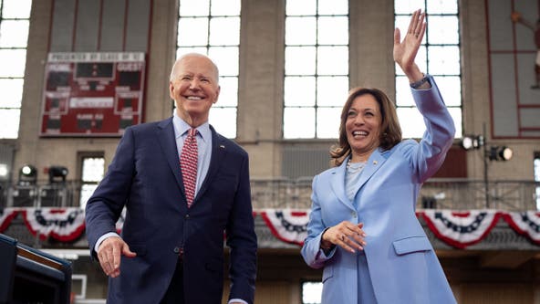 Harris' approval rating beats Biden's in new poll