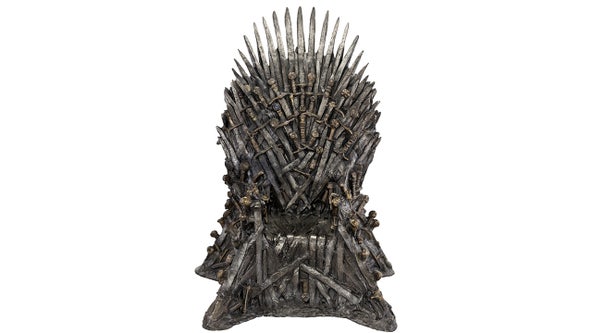 ‘Game of Thrones’ iconic Iron Throne sells for nearly $1.5M at auction