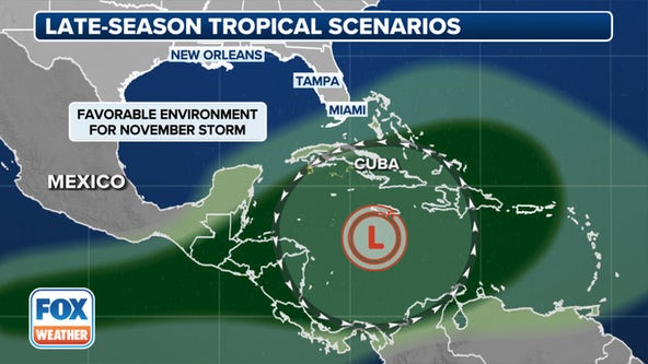 Something may yet be brewing in the tropics: See 3 possible scenarios