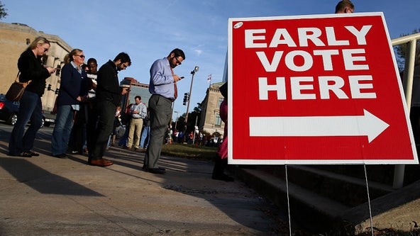 More than half of US voters will likely cast their ballots early, poll finds