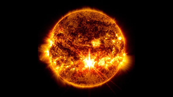 Strongest solar flare in 7 years could lead to communication blackouts on Earth