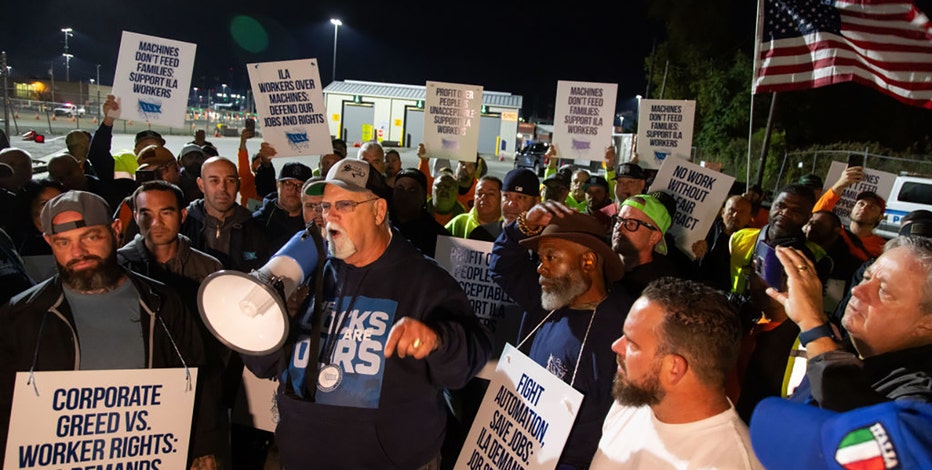 Strike at ports update: 45,000 stop work along East Coast, Gulf docks