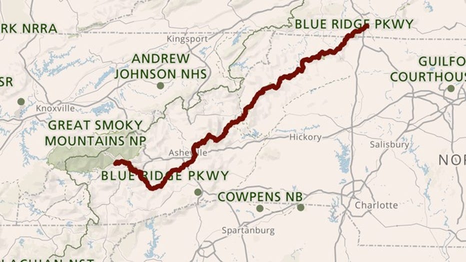 Nearly 200 Miles Of Historic Blue Ridge Parkway Reopens In Appalachia ...