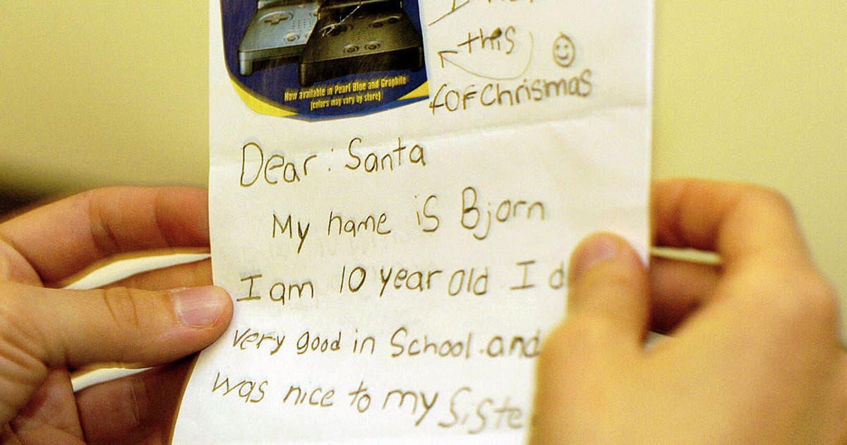 After 112 years, 'Operation Santa' still accepting letters | LiveNOW ...