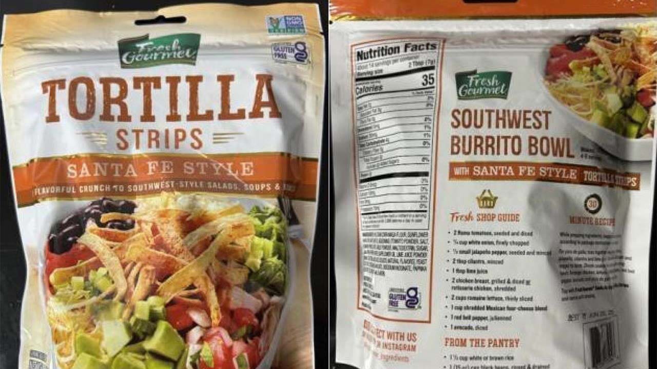 RECALL ALERT: Tortilla strips sold in Georgia recalled over allergen concerns