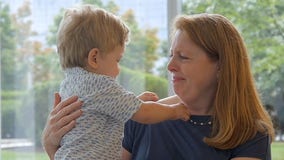 Watch: Donor reunites with toddler she helped save through life-saving liver transplant