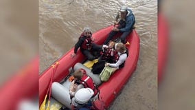 Western North Carolina white-water rafters raced against time to save people from Helene’s flooding