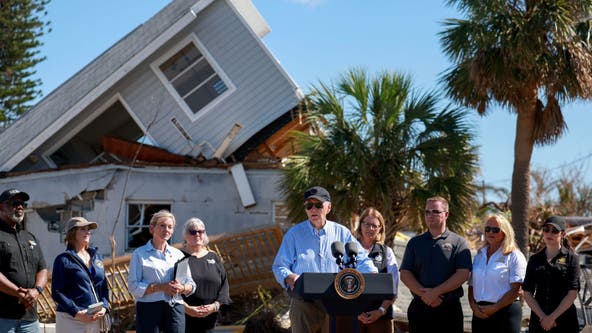 Biden calls for $100 billion aid package following Hurricanes Helene and Milton