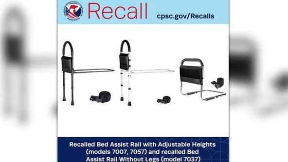 220,000 Medical King portable adult bed rails recalled after a death, marking 9th related recall in 3 years