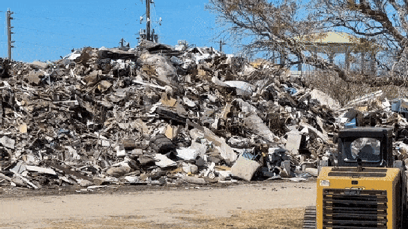Florida town's 50-foot-tall debris pile from Hurricanes Helene, Milton finally gone