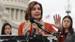 Pelosi hospitalized, has hip surgery overseas after fall