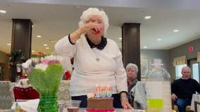 Woman celebrates 106th birthday with Fireball Whisky shot: 'A lot of fun'