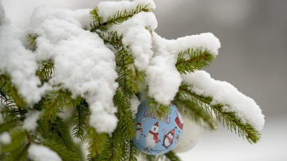 Here are the 10 places known for a white Christmas