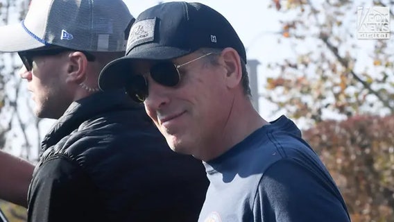 Smiling Hunter Biden seen in first photos since receiving presidential pardon