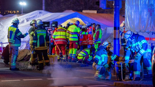 Attack on German Christmas market injures 60 people; at least 2 killed