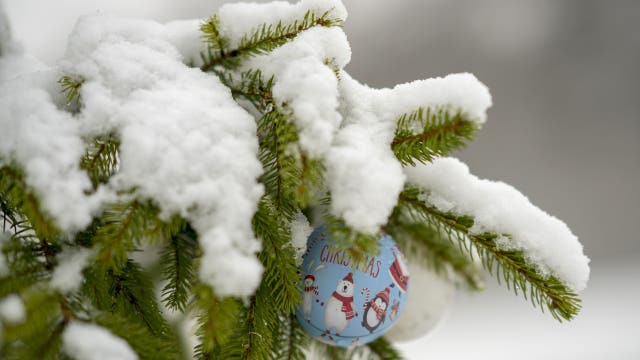 Here are the 10 places known for a white Christmas