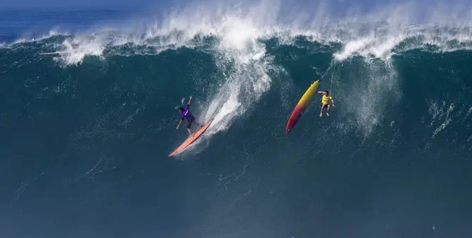 50-foot waves forecast to slam Hawaii as 'The Eddie' surfing