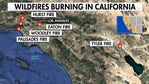 Los Angeles wildfires latest: 5 dead as crews struggle to contain blazes