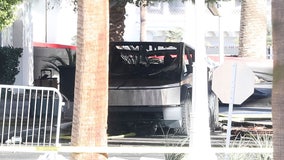 Tesla Cybertruck explosion outside Trump Las Vegas hotel: 1 dead, several injured