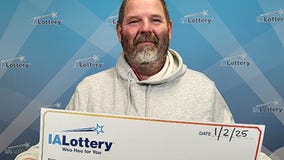 Iowa man with 850K-mile vehicle claims lottery prize: ‘I’ve got to get a car’