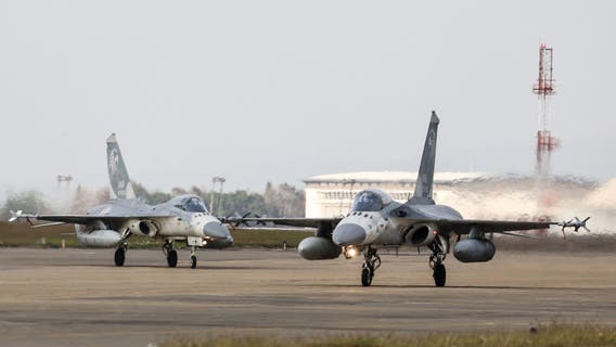 Taiwan Air Force officer killed after being ‘inhaled’ by fighter jet’s engine