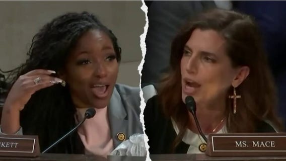 Nancy Mace challenges Jasmine Crockett to ‘take it outside’ in House hearing