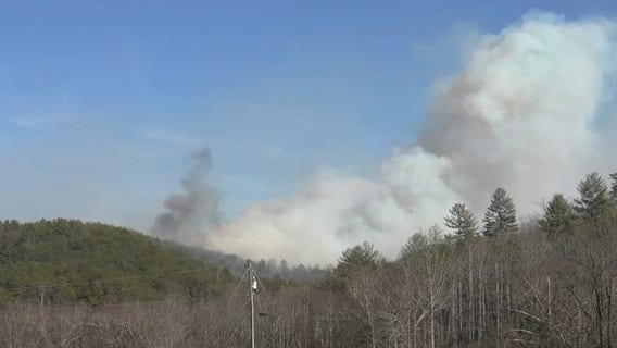 Evacuations underway in Helene-ravaged North Carolina town after wildfire starts