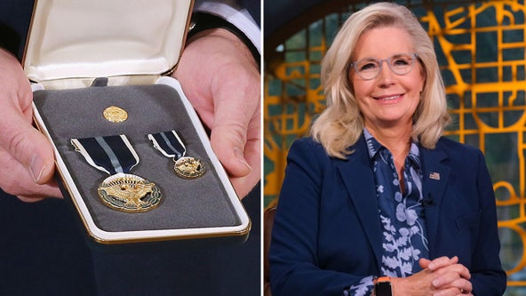 Biden gives 2nd-highest civilian award to Liz Cheney, Jan. 6 congressional panel leaders