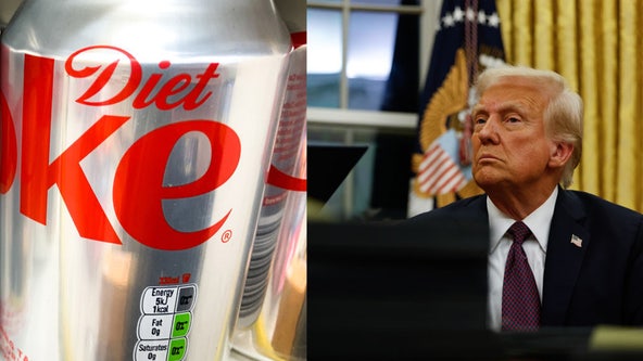 Trump reinstalls Oval Office Diet Coke button upon White House return