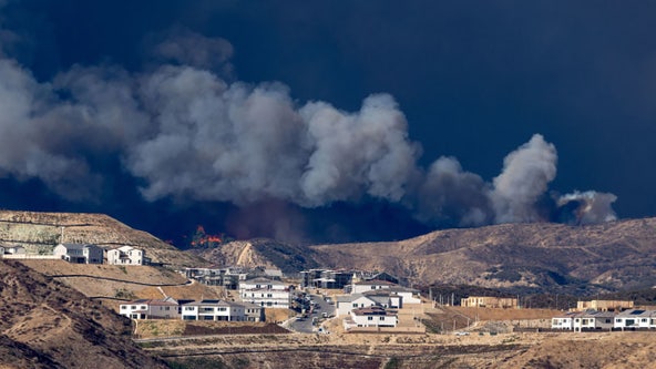 Watch live: Hughes Fire erupts in Los Angeles County