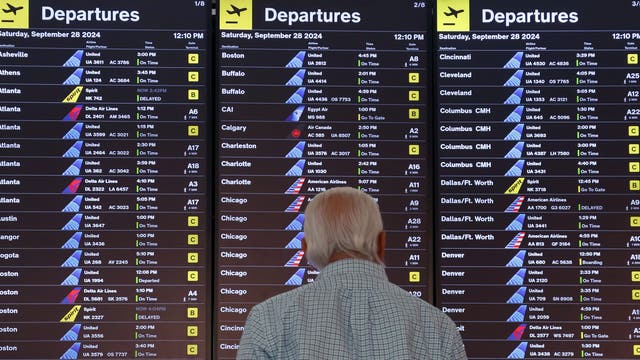 These airlines were on time the most in 2024, flight data shows