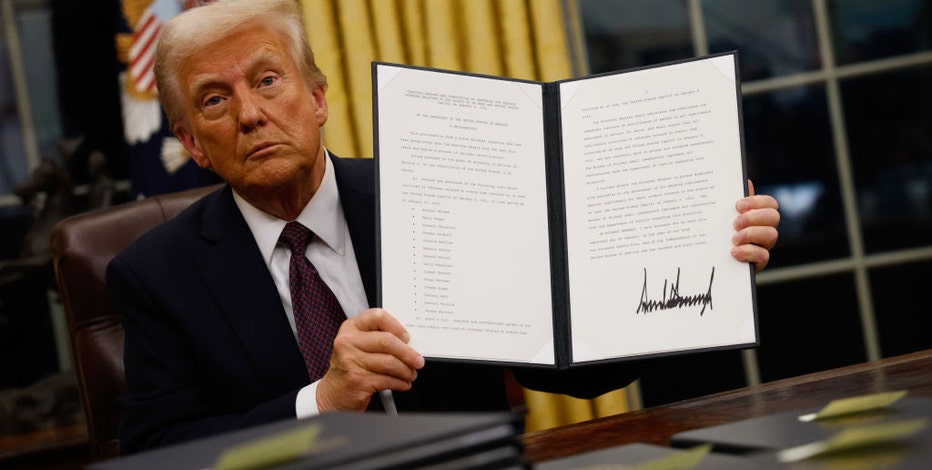 Here's what Trump did on his first day in office