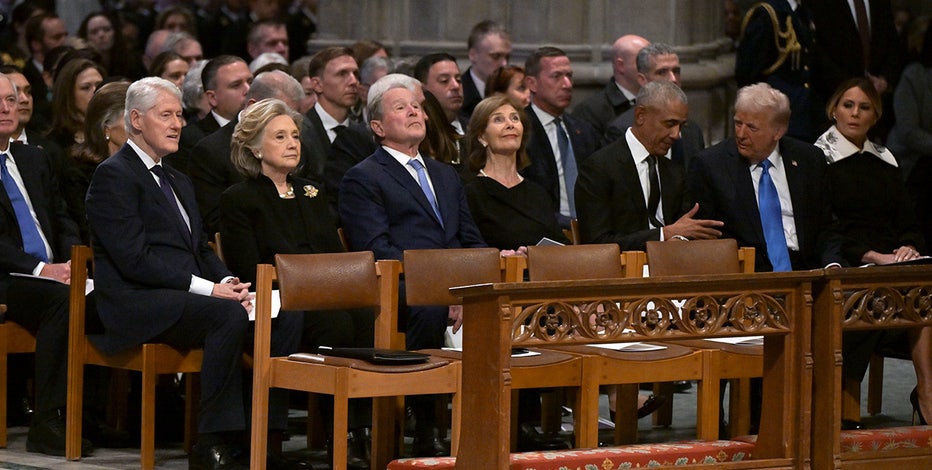 Trump, Obama, Bush, Clinton join Biden for Jimmy Carter’s funeral