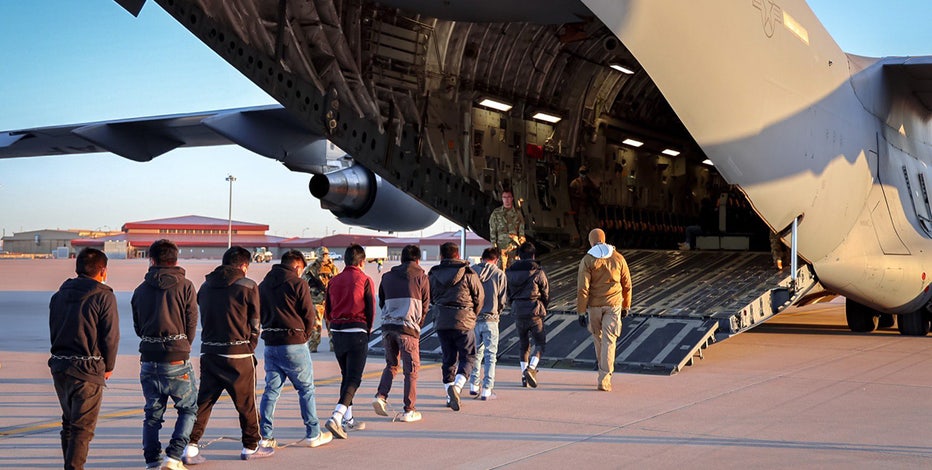 'Deportation flights have begun' as Trump sends 'strong and clear message,' White House says