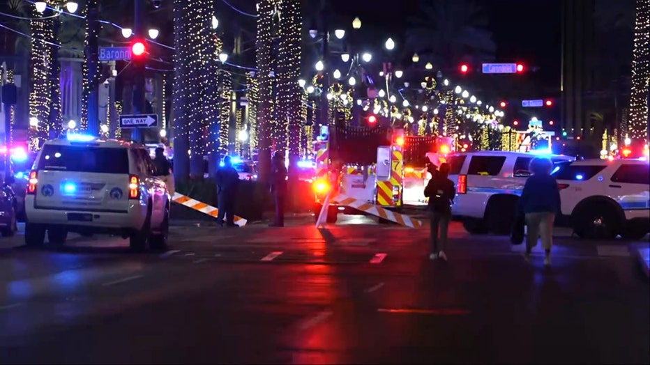 New Orleans update 10 killed, over 30 hurt after pickup plows into