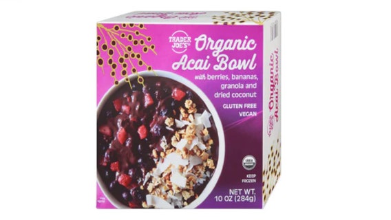 Trader Joe's recalls its Organic Acai Bowls over potential plastic contamination