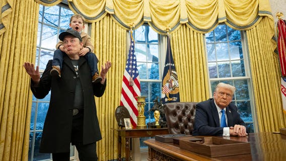 Who is X Æ A-Xii? Elon Musk's son makes rare appearance at White House
