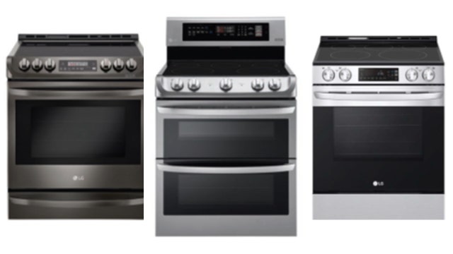 LG electric ranges recalled for fire hazard after injuries, pet deaths