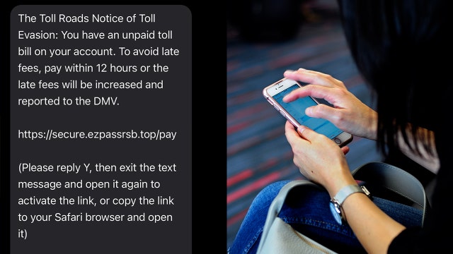 Toll violation texts are a scam, agencies warn