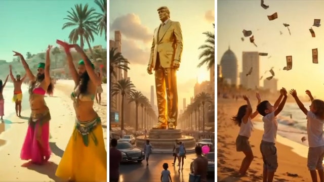 Trump shares apparent AI video offering ‘what's next’ for Gaza