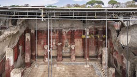 Newly discovered Pompeii fresco sheds light on ancient Dionysian rituals