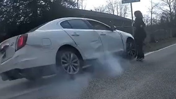 Video: Driver nearly hits child after illegally passing school bus