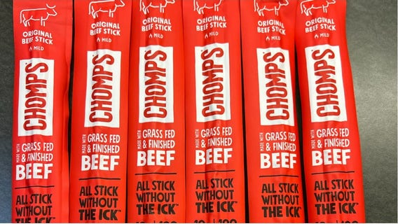 Chomps meat sticks recalled after pieces of metal found inside, USDA says