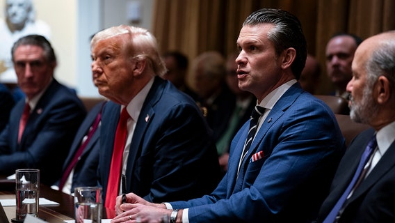 Elon Musk meets with Pete Hegseth at Pentagon to discuss 'efficiencies'