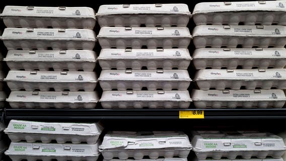 CPI February update: Egg prices up another 10% though inflation cools