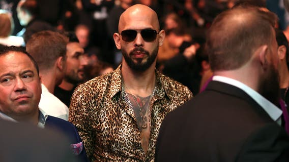 Andrew Tate at UFC 313