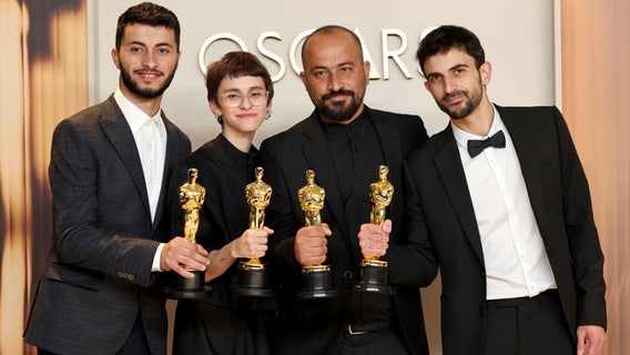 Oscar-winning Palestinian director assaulted by Israeli settlers and detained, activist group says